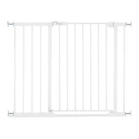 Tür- & Treppenschutzgitter Clear Step 2 inkl. Verlängerung 21 cm, 96-101 cm