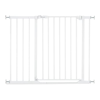 Tür- & Treppenschutzgitter Clear Step 2 inkl. Verlängerung 21 cm, 96-101 cm