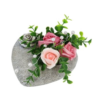 Grabgesteck "Rosenherz"