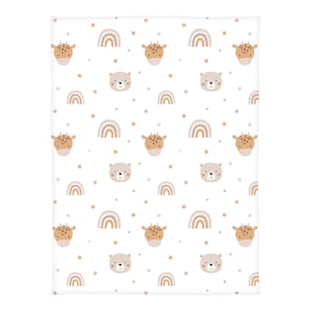 Babydecke Microfaserflausch 75x100 cm 