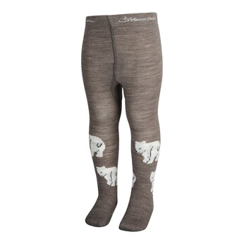 Woll-Strumpfhose Eisbär
