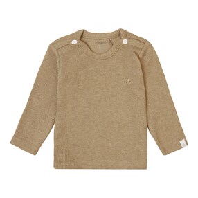 Shirt langarm Rippqualität