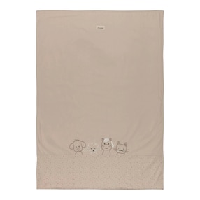 Babydecke mit UV-Schutz 50+ mit Applikation