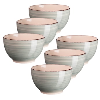 Müslischalen-Set, Steingut LUMACA