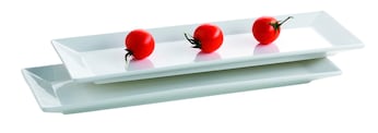 Tellerset rechteckig TRENDY LINE