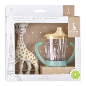 2tlg. Set Sophie la girafe + Trinklerntasse