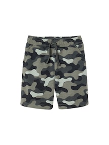 Jungen Shorts mit Tarnmuster und Recycling-Polyester