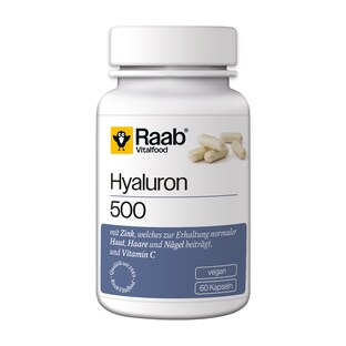 Hyaluron 500, 60 Stück, 34,8 g