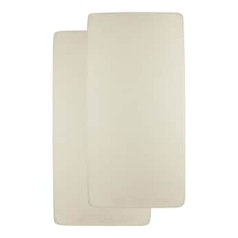 2er-Pack Jersey-Spannbetttücher 50x90 cm