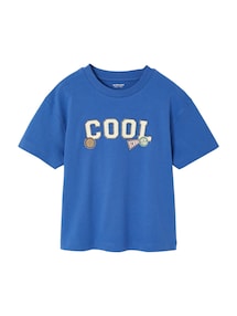 Jungen T-Shirt mit Print und Recycling-Baumwolle