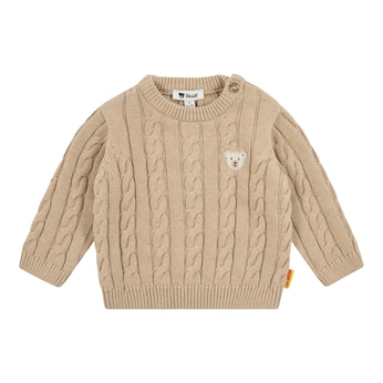 Pullover Bär Zopfmuster