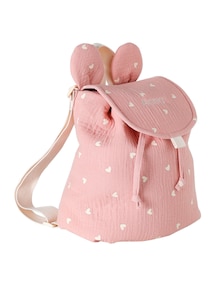 Kinder Kita-Rucksack aus Musselin mit Ohren
