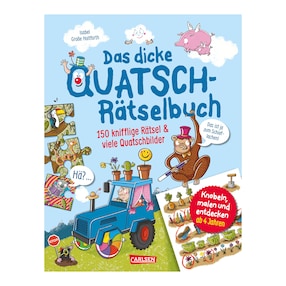 Das dicke Quatsch-Rätselbuch