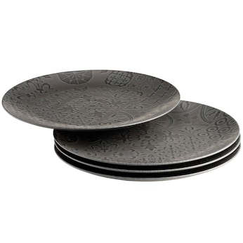Platzteller-Set, Steinzeug Trad. Tiles
