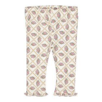 Leggings Blumen Rüschen