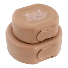 2tlg.-Set Snackboxen mit Clip