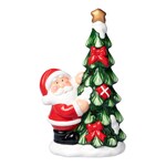 LED-Keramikfigur „Santa“