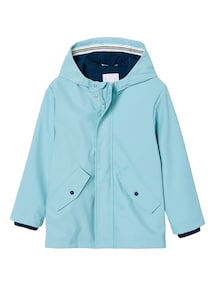 Jungen Regenjacke mit Jersey-Futter