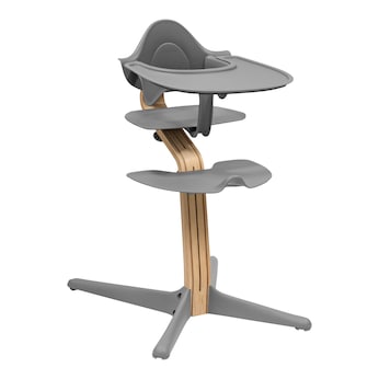 Bundle Hochstuhl Eiche inkl. Babyset und Tray
