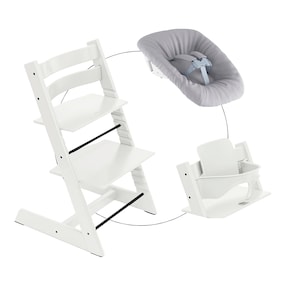 Bundle Treppenhochstuhl inkl. Newbornset Light Grey & Babyset