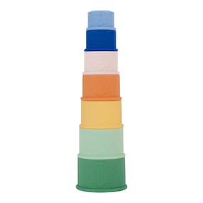 Stapelbecher Silikon 7tlg.