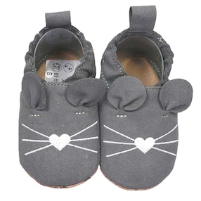 Kinderschuhe RecyStep Maus grau