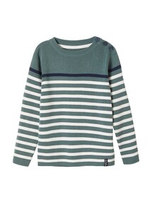 Jungen Streifenpullover