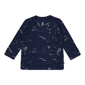 Wickelshirt langarm Kleckse