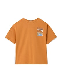 T-Shirt mit Motiven f¸r Jungen, Recycling-Baumwolle