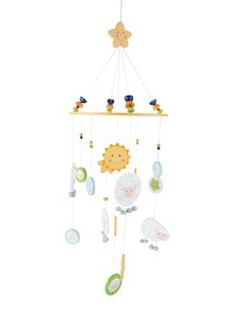 3D Baby Mobile Schaf Betty Holz - ab Geburt