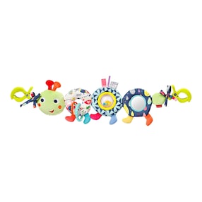 Kinderwagenkette Raupe Color Friends