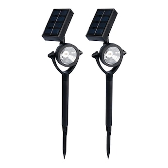 Solar-Sicherheits-Wegleuchte, 2 Stück
