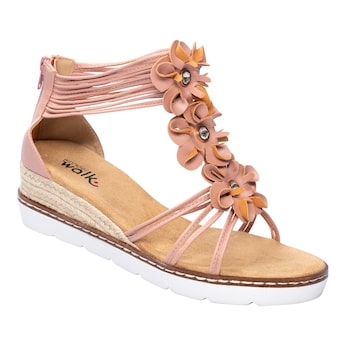 Knöchel-Sandalette "Blume"