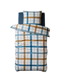 Kinder Flanellbettwäsche-Set RETRO WINTER mit Recycling-Baumwolle
