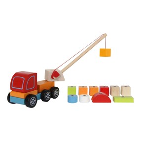 14tlg. Steckspiel Mobilkran 