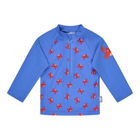 Badeshirt langarm mit UV-Schutz Krabben