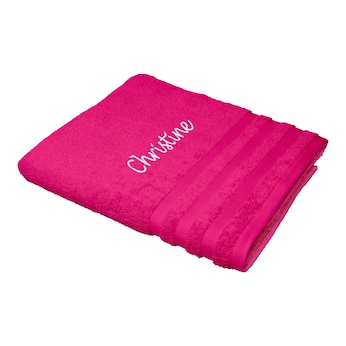 Badetuch personalisiert mit Namen, 150x100 cm, 100% Baumwolle