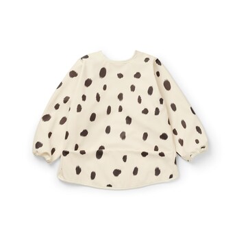 Langärmeliges Lätzchen - Dalmatian Dots Grande