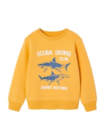 Sweatshirt Jungen mit Print BASIC
