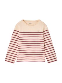 Geringeltes Langarmshirt Mädchen