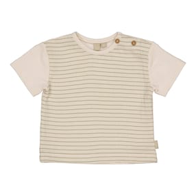 Musselin-T-Shirt Ringel