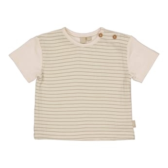 Musselin-T-Shirt Ringel